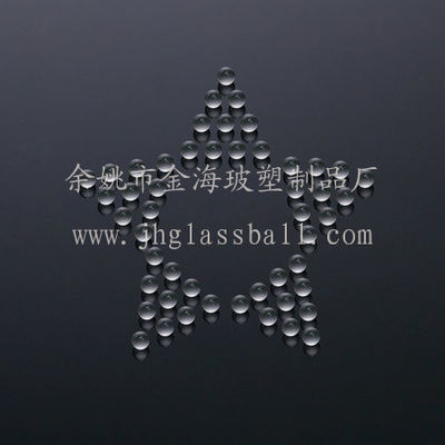 Soda Lime 3 mm pequeña bola de vidrio transparente para los accesorios de pulverización
