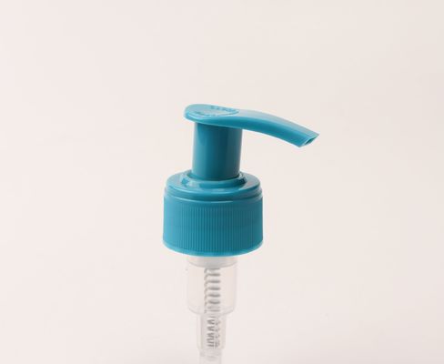 Tasa de descarga 0.18-0.22ml/T Pompas de loción de plástico 24/410 para botellas de jabón para manos