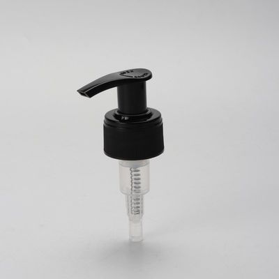 28/400 Bomba de loción de plástico para el cuidado del cuerpo tasa de descarga izquierda derecha 0,18-0,22 ml/T
