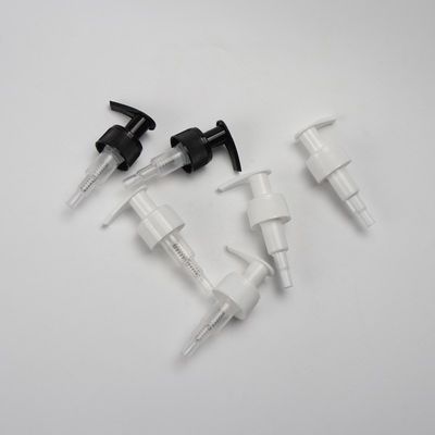 28/400 Bomba de loción de plástico para el cuidado del cuerpo tasa de descarga izquierda derecha 0,18-0,22 ml/T